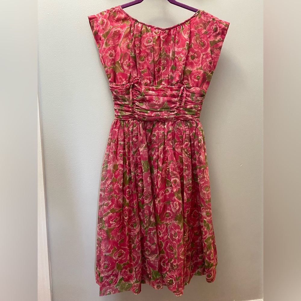 Vintage 50’s 60’s Handmade party dress. Size Small